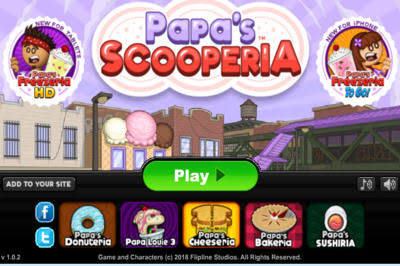 Papa's Scooperia 🕹️ Play on CrazyGames