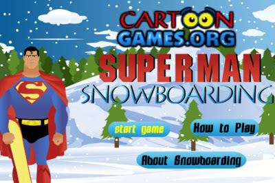 Superman Snowboarding