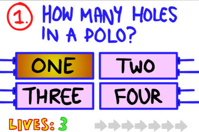 The impossible quiz