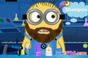 Minion At Beard Salon