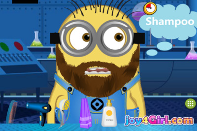 Minion At Beard Salon